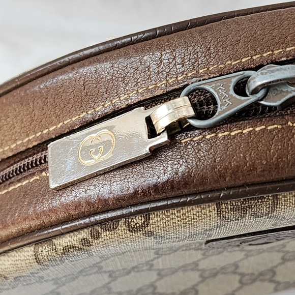 Rare Authenticated Vintage Gucci GG Monogram Canvas Bag - Picture 13 of 14